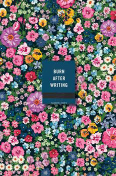 Burn After Writing (Floral) Journal