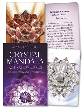 Crystal Mandala Activation Pocket Deck Alchemical Affirmations For The Soul