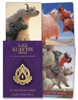 Wild Kuan Yin Oracle Set - The Velvet Goddess Edition Soul Guidance from the Wild Divine
