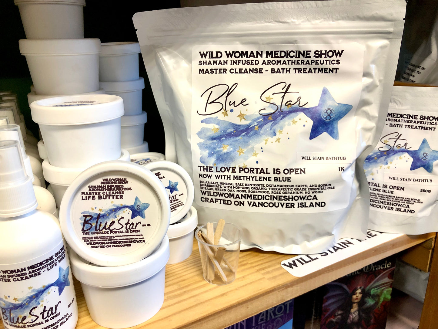 Blue Star -Shaman Infused -Healing Bath and Body *NEW LOOK!*