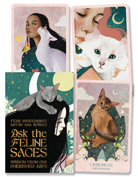 Ask the Feline Sages Deck (August 2026) Wisdom from our Cherished Cats