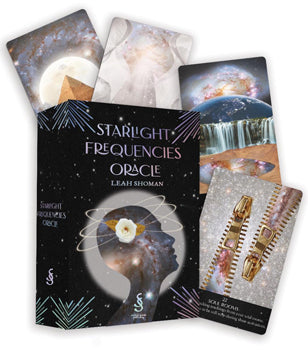 Starlight Frequencies Oracle Deck The knowledge you seek is seeking you (44 Full-Color Cards and 60-Page Guidebook)