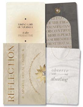 Reflection: Mindful Ritual Card Deck A Collection of Simple Reminders and Gentle Disruptors