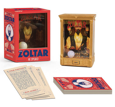 Mini Zoltar: Animatronic Fortune Teller He Speaks!