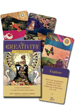 Creativity Oracle Set Visions of Enchantment to Guide & Inspire Magic Makers