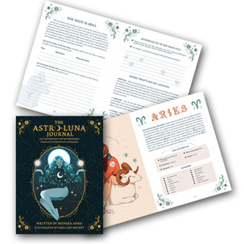 Astro-Luna Journal (Hardcover) Self-Exploration and Empowerment Through the Moon and Astrology