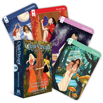 Clairvoyant Oracle Deck Connect with Your Divine Guidance (36 Cards and 112-Page Guidebook)