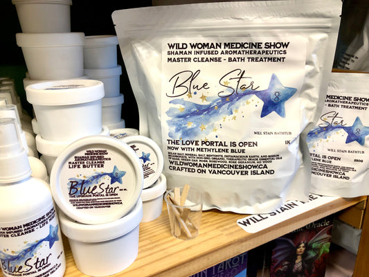 Blue Star -Shaman Infused -Healing Bath and Body *NEW LOOK!*