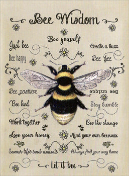 Bee Wisdom Greeting Card 6-pk