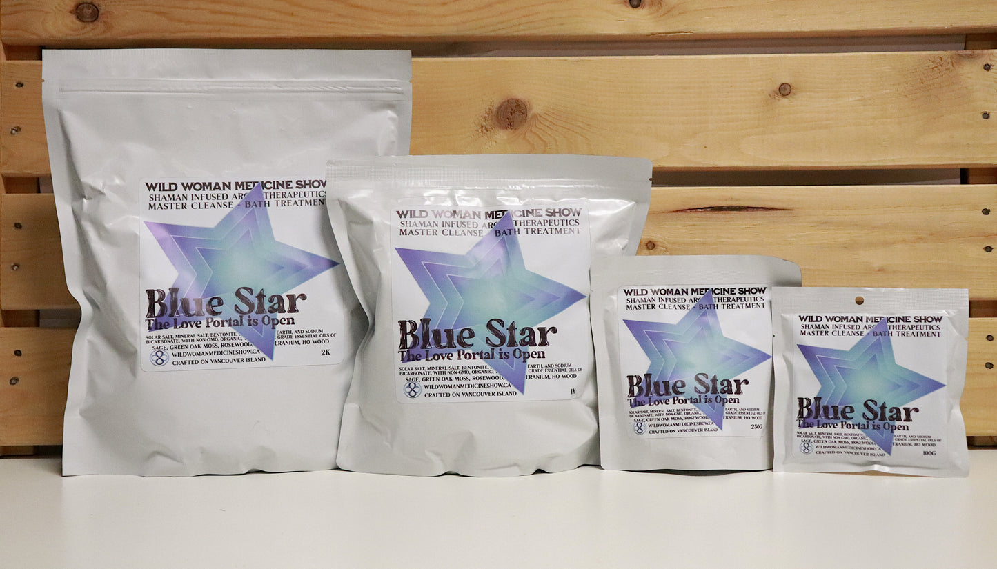 Blue Star -Shaman Infused -Healing Bath and Body