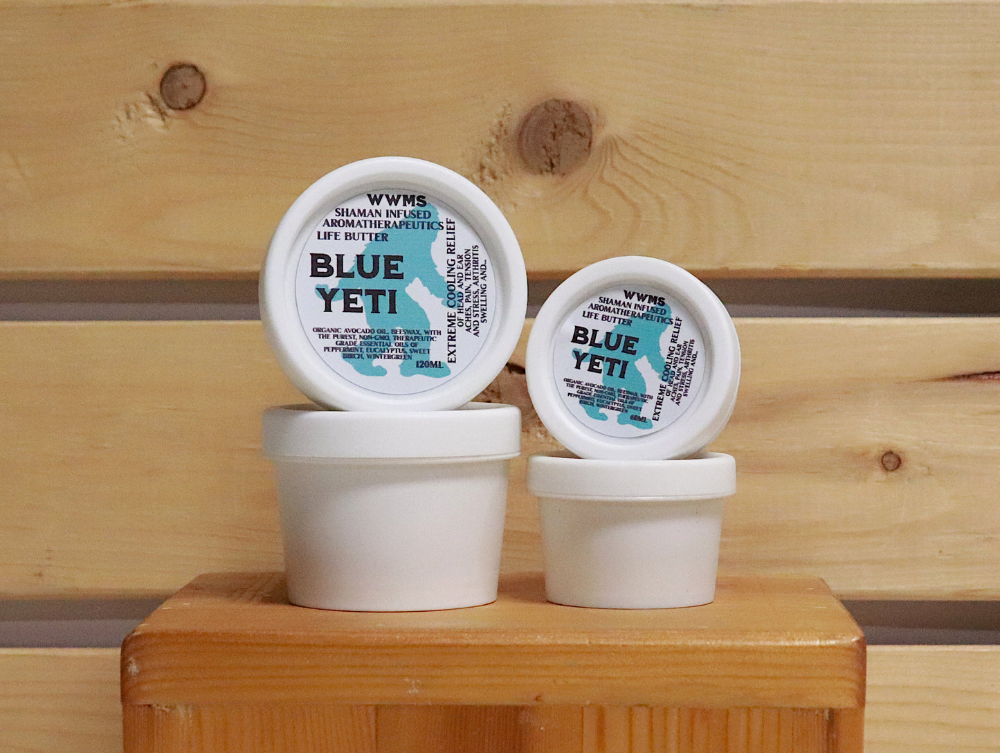 Blue Yeti- Cooling Treatment-Shaman Infused- Healing - Bath & Body