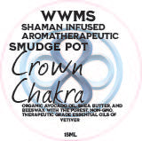 Crown Chakra Smudge Pot