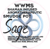 Sage Smudge Pot