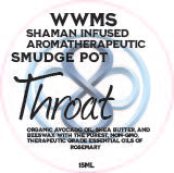 Throat Chakra Smudge Pot
