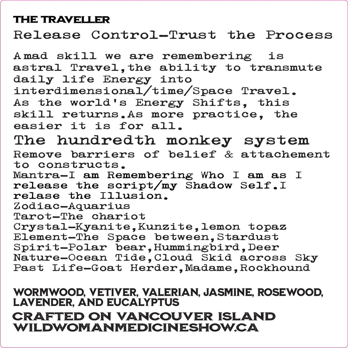 Traveller - Shaman 3.0