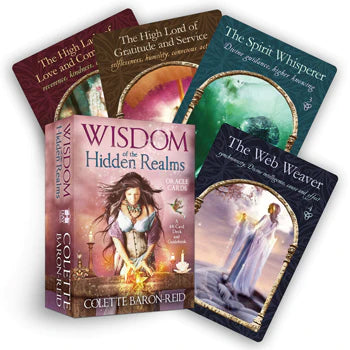 Wisdom of the Hidden Realms Oracle Cards Deck, Colette Barron Reid